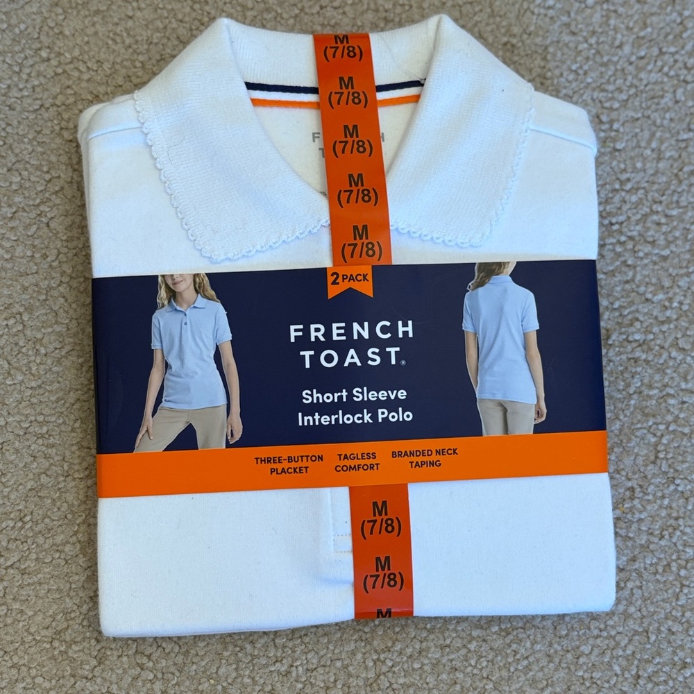 NWT🤍 French toast 🤍 girls size 7-8